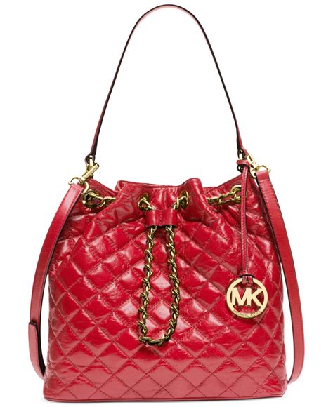 mk red handbag|michael kors red bag sale.